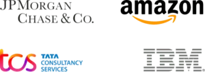 Logos of major multinational companies